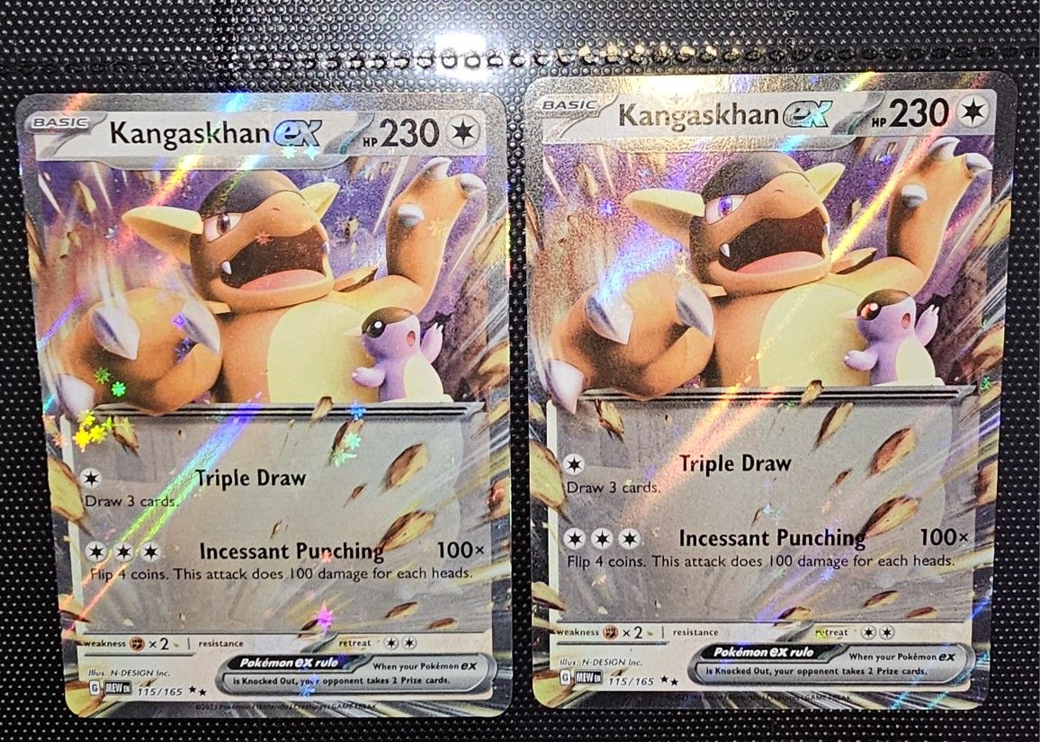 Kangaskhan EX X2 Bundle (Pokemon Tcg)