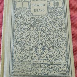 Antique 1914 STEVENSON'S TREASURE ISLAND  BOOK