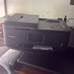 Canon PIXMA TR8620a Wireless Color Inkjet Printer, All-In-One, Print, Scan, Copy, Fax