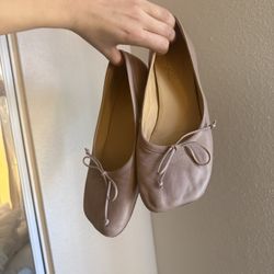 Maison Margiela Ballet Flats Pink/white