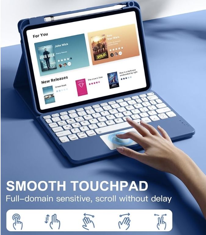 New IPAD 11th And 10th Edition Case With Keyboard