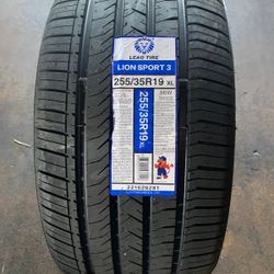 255 35 19 New Tires 