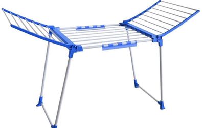 Foldable Clothes Drying Rack with Wings