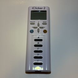 iClicker 2 Student Remote for Classroom Participation
