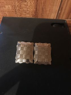 Women silver earrings