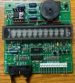 Rowe 5900 Digital Display Control Board (contact info removed)