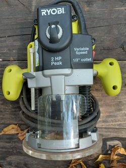Ryobi Router 10 Amp 2 Hp Corded