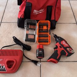 Milwaukee M12 1/4 Drill  120.00 OBO 