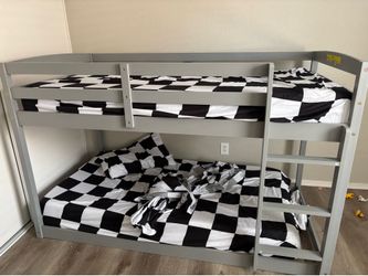 Twin over twin size bunk beds