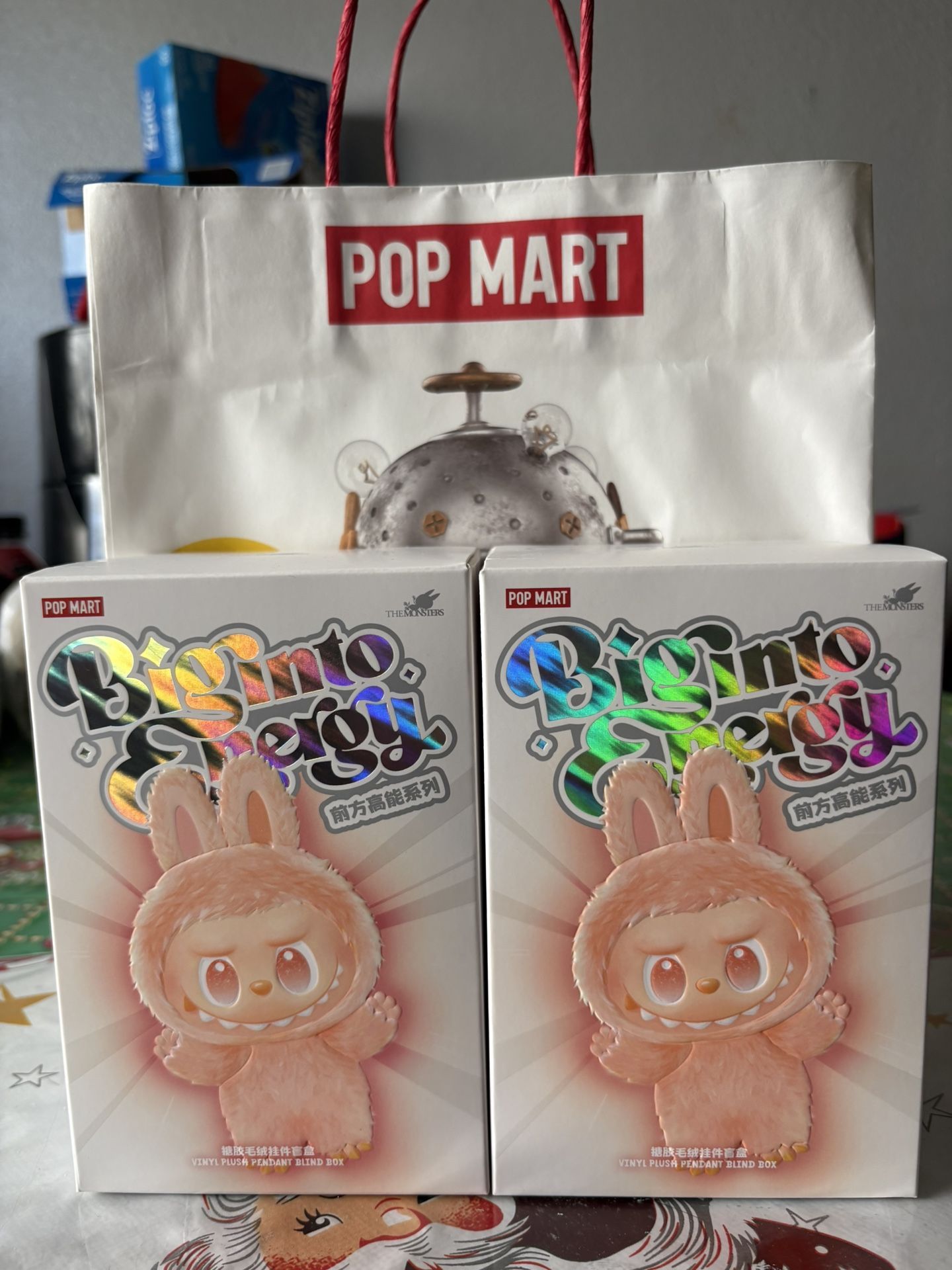 100% Authentic BIG INTO ENERGY Labubu BLIND BOX