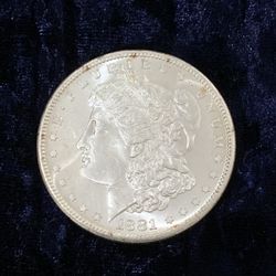 1881-S BU Morgan Silver Dollar 