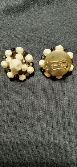 Vintage Clip-On Earrings-Germany