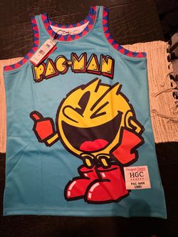 Medium HGC Pac-Man tank top with yellow Pac-Man graphic Brand new with tags #retro #gaming