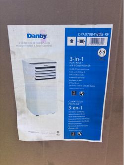 Danby DPA070B4WDB-RF 3-in-1 Portable Air Conditioner