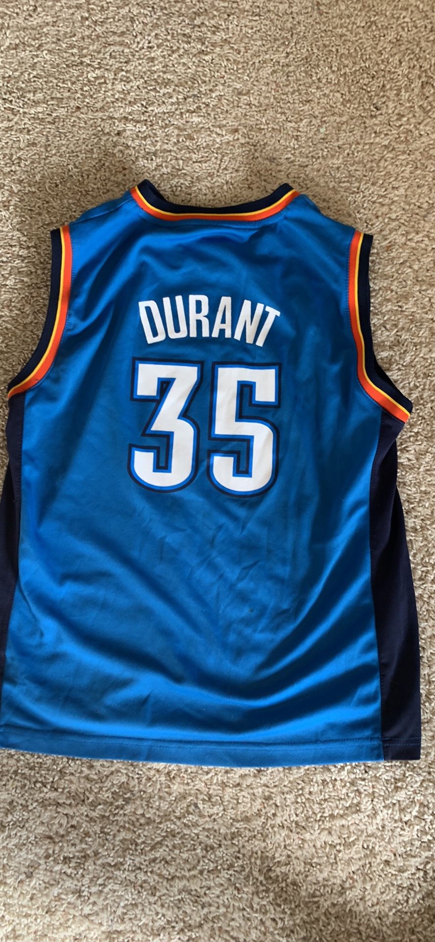 Kevin Durant Oklahoma City #35 NBA Adidas Jersey fits