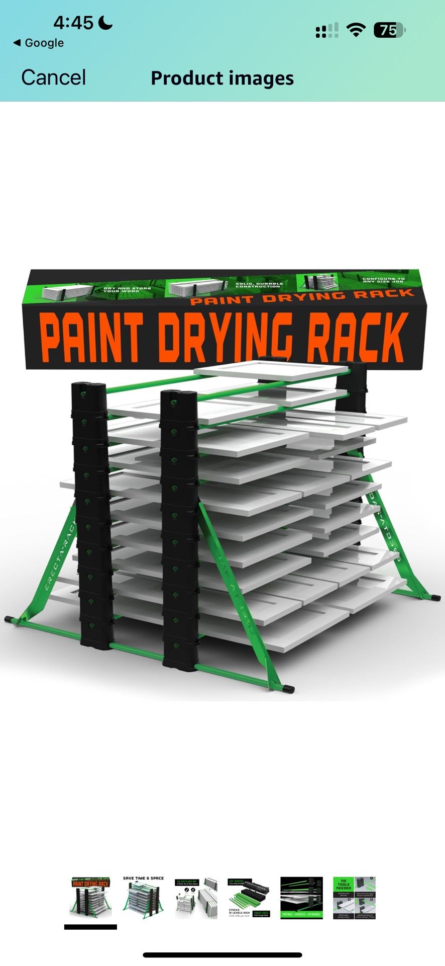 Erecta Rack Paint Drying Rack