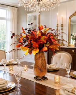 $50 FIRM!– Large Elegant Fall Floral Arrangement 🍂🍁
