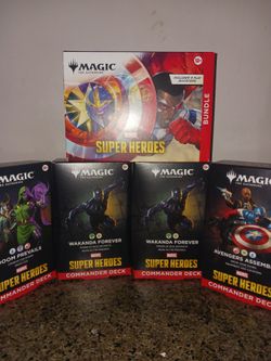 MAGIC THE GATHERING SUPER HEROES