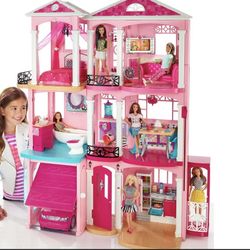 Barbie outlet pink townhouse