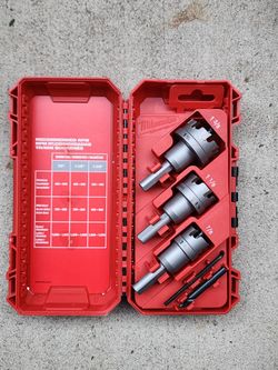 Milwaukee Carbide Hole Cutter Kit