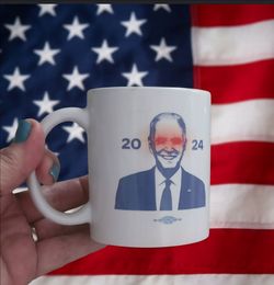 Joe Biden 2024 White Standard Mug