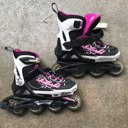 Girls Rollerblades Size 2-5 (youth)