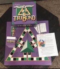 TriBond Board Game Complete just $5