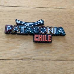 Patagonia Chile Fridge Magnet Souvenir Authentic Purchased At Los Torres NP 4x2"