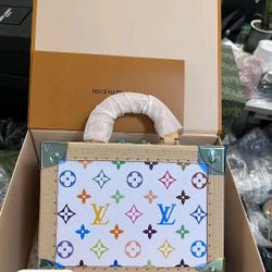 Louis Vuitton Monogram Trunk Purse 