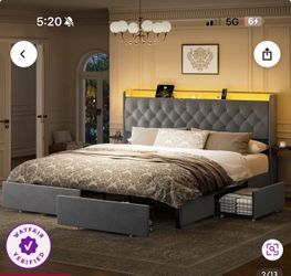 KING SIZE BED