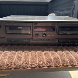 Technics Double Cassette Deck 