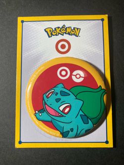 Exclusive Pokémon Bulbasaur 30th Anniversary Pin - Target Limited Edition