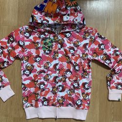 Pink Hello Kitty Bape Jacket