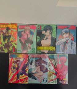 Chainsaw Man Manga volumes 1-7