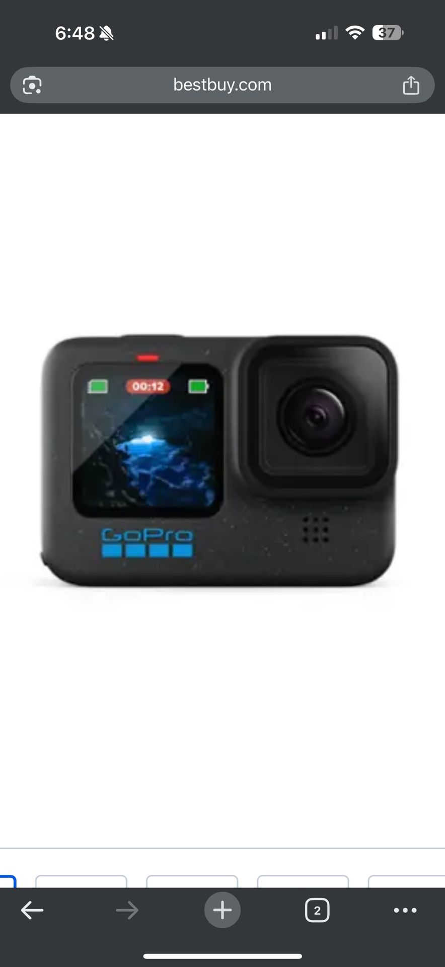 Gopro Hero 12 Black With Lens Mod 2.0