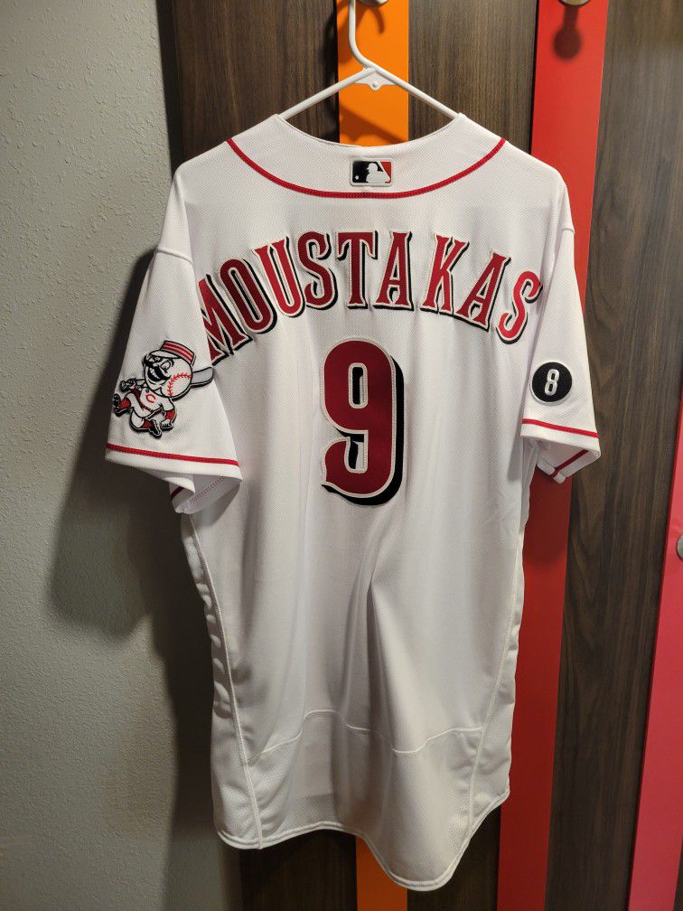Mike Moustakas Nike Jersey 46 +1 Team Issue