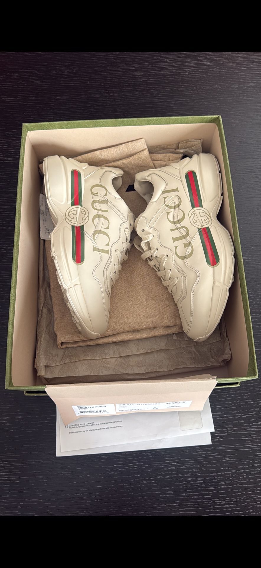 Gucci Sneakers - Size 7 Men & Size 8.5 Women
