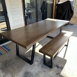 Dining Table And Bench