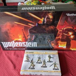 Wolfenstein The Board Game Kickstarter Ed