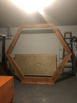 Wood Wedding Arch