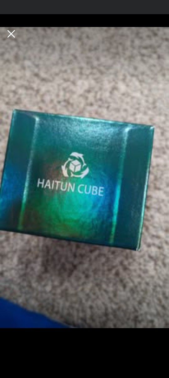 HaiTun Waverider 3x3 Magnetic (Flagship) Speed Cube (Official USA Vendor) Stickerless (Bright)