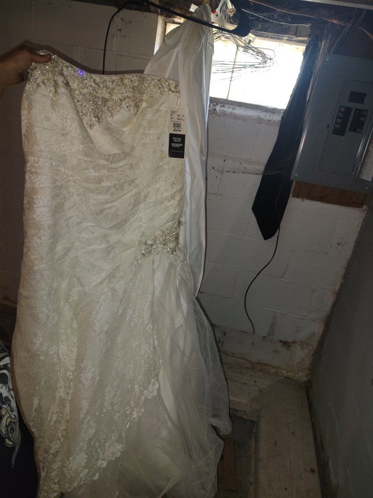 David's Bridal Wedding Dress