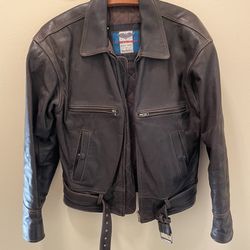 Motorcycle Speedware Leather Jacket Size Small