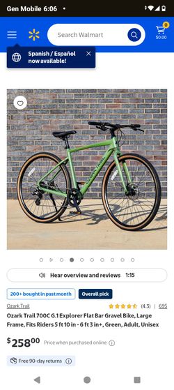 Ozark Trail 700C G.1 Explorer Flat Bar Gravel Bike