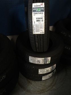 205/75/15 kumho tires