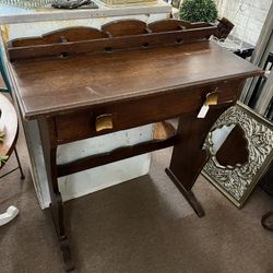 Project Piece Small Antique Desk Table