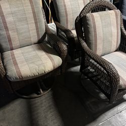 3 Patio Chairs