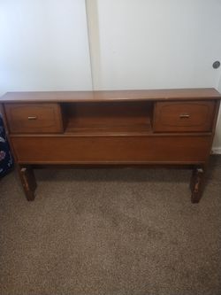Full size bed frame only