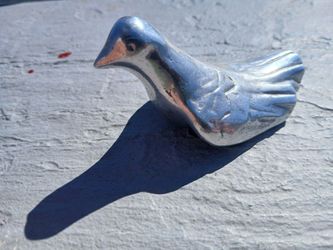 Solid Silver Dove 