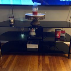 Glass TV Stand